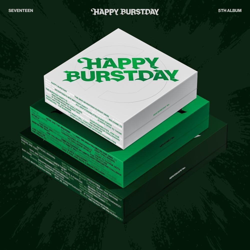 Amazon.com: SEVENTEEN HAPPY BURSTDAY 5th Album Standard Photobook